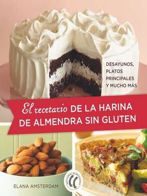 cover image of El recetario de la harina de almendra sin gluten
